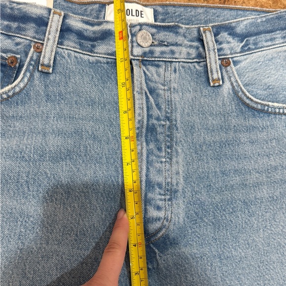 New AGOLDE 90'S Pinch Waist High Rise Straight Sz 30 In Infinite Capsule Staple - Picture 10 of 13